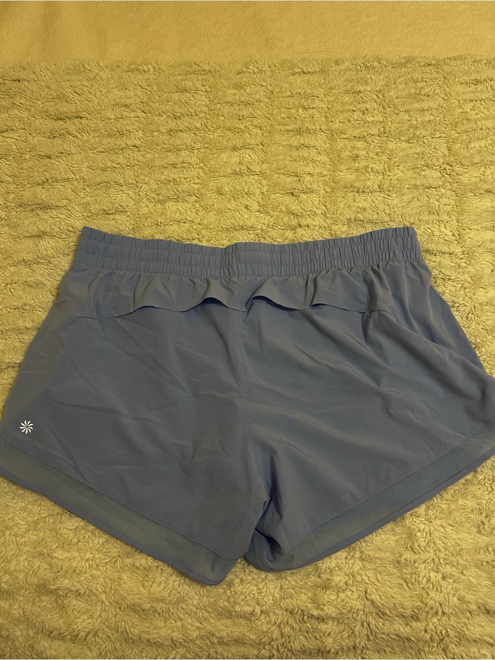 Athleta Periwinkle Women’s Athletic Shorts - Picture 2 of 3